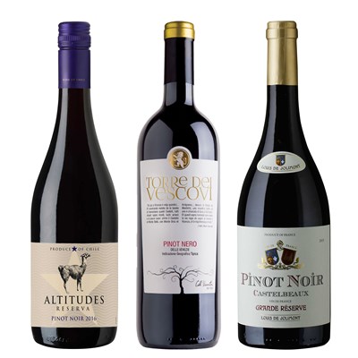 Buy Pinot Noir Treble Wine Set